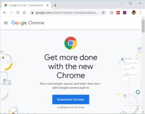 Download Google Chrome offline setup