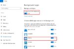 hese settings only apply to apps you installed using the Windows Store