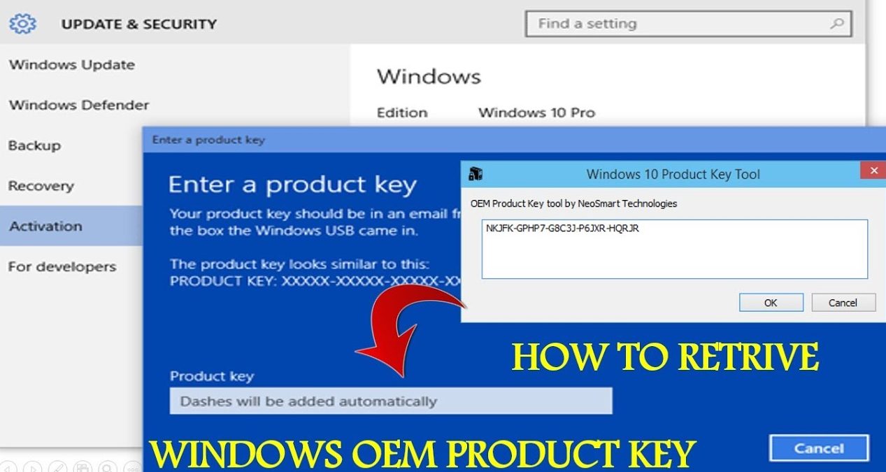 from windows 8 key extract bios how to to windows BIOS extract from key 10 product How or 8