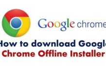 How to download google chrome offline installer